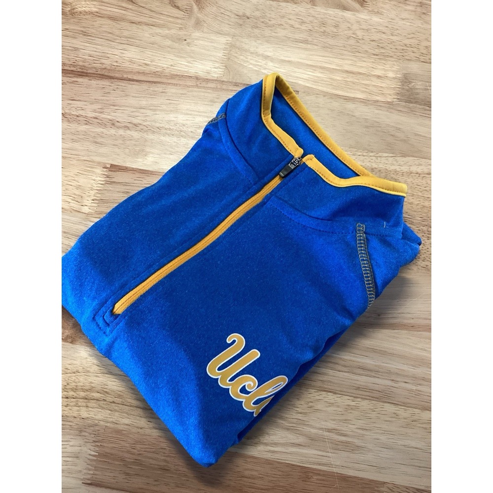 Colosseum Own The Stands UCLA Bruins‎ Quarter Zip Performance Pullover Size: M